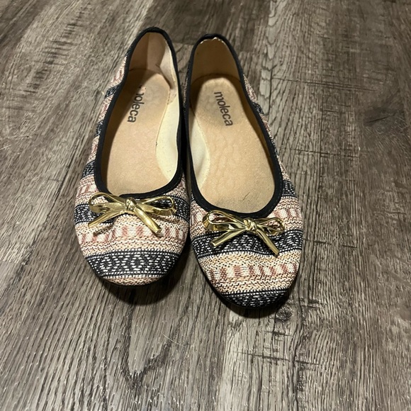 Colourful ballet flats. Size 8. - Picture 2 of 3